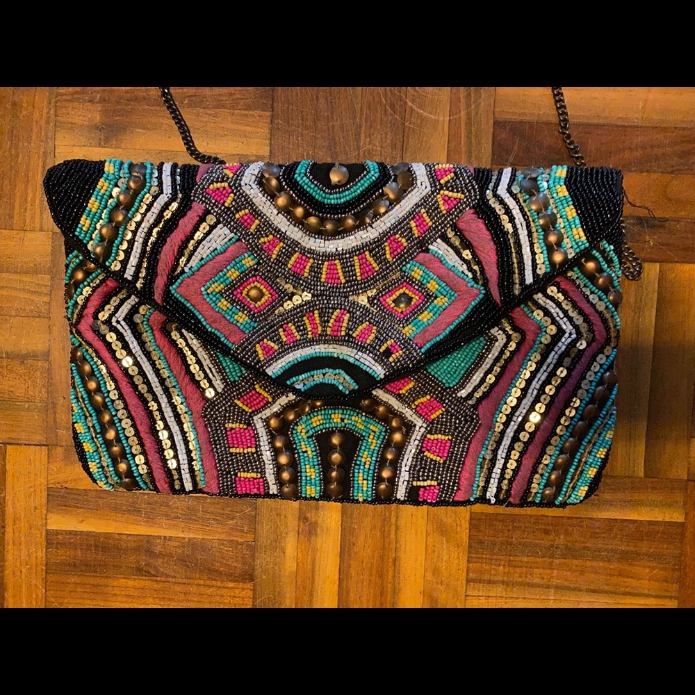 Beaded purse